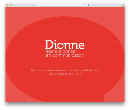 Baylie best WordPress theme - dionnecommunication.fr