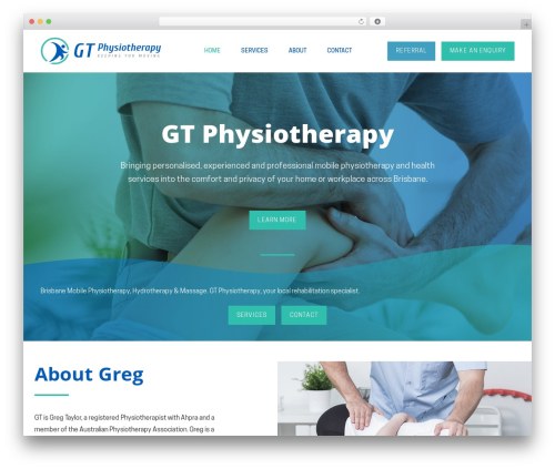 Beaver Builder Theme WordPress theme - gtphysiotherapy.com.au