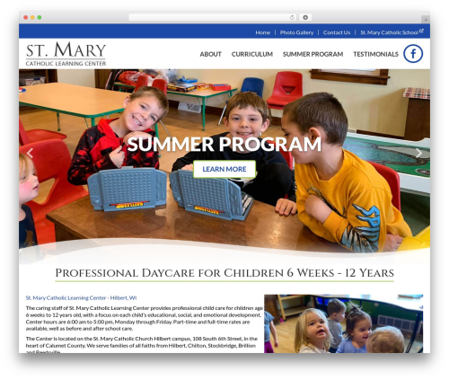 Beaver Builder Theme WordPress theme - stmarylearningcenter.com