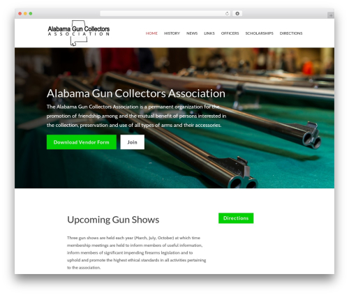 Divi theme WordPress - algca.org
