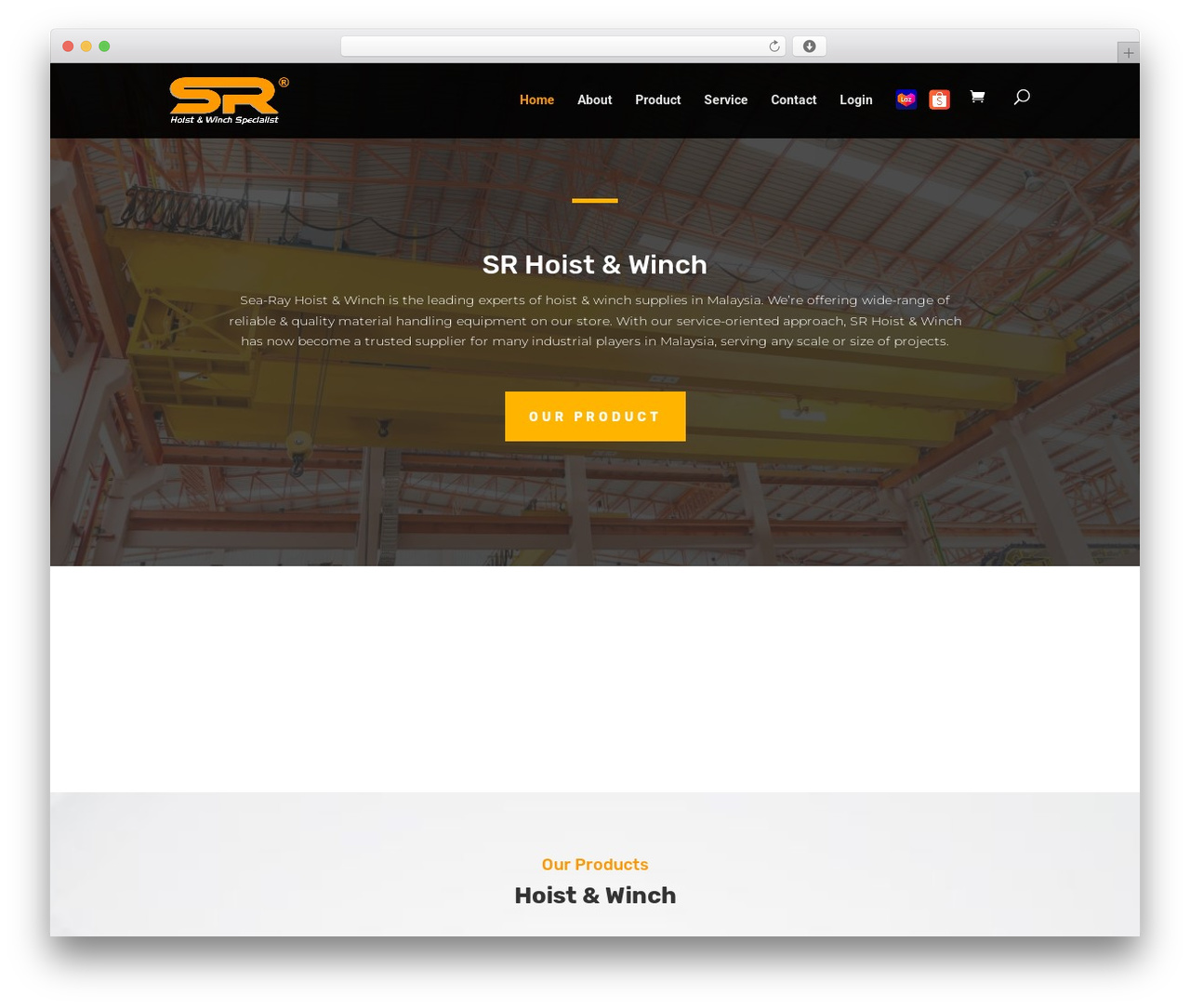 Divi WordPress theme - srhoist.com Divi WordPress theme - srhoist.com