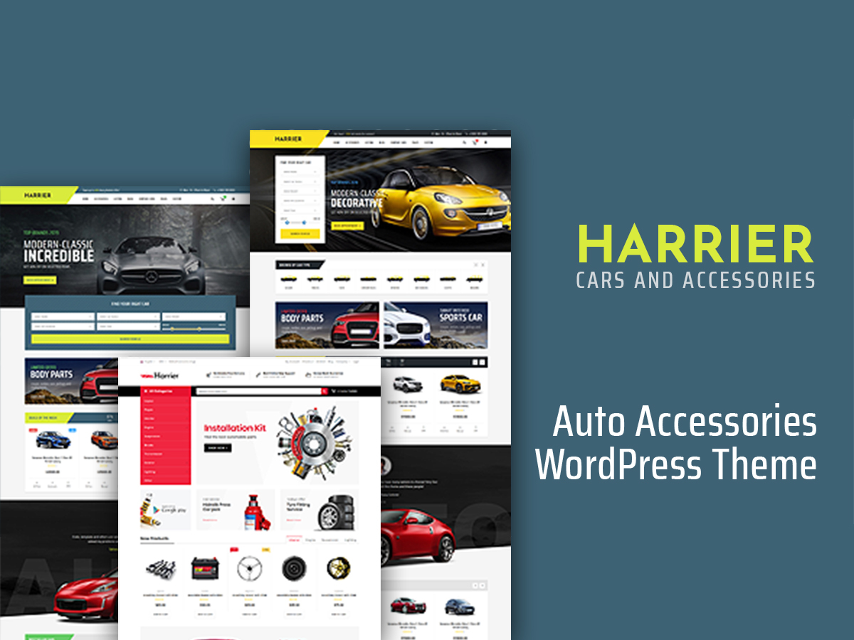 Harrier best WordPress gallery