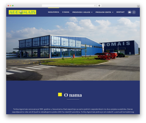 Kava WordPress theme - agromais.hr