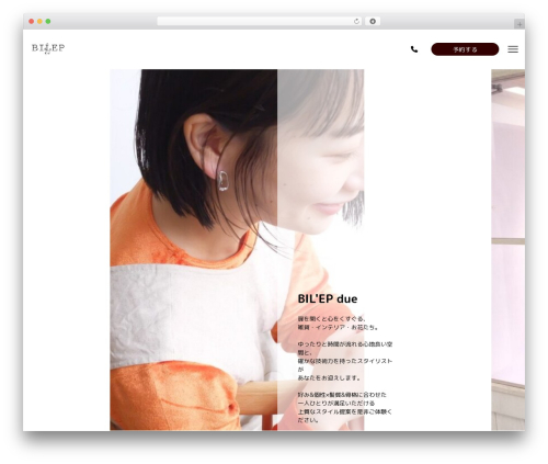 Note best WordPress theme - bilep-due-hair.com