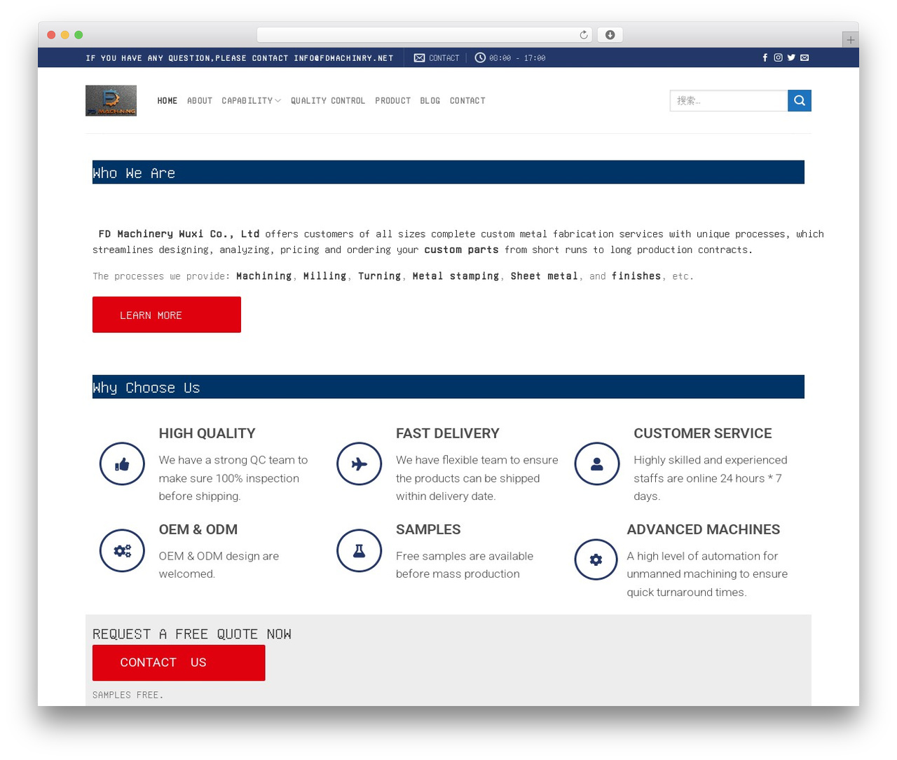 SOHOWPF WordPress theme - fdmachinery.net SOHOWPF WordPress theme - fdmachinery.net