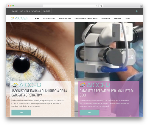 SrExpress top WordPress theme - aiccer.it