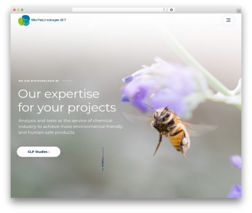 Textron WordPress theme - biotecnologiebt.it