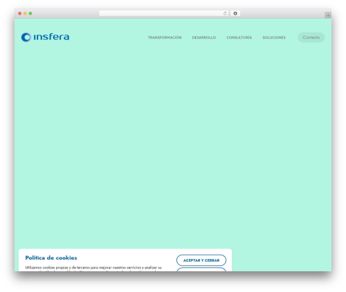 The7 Classic WordPress theme - insfera.com