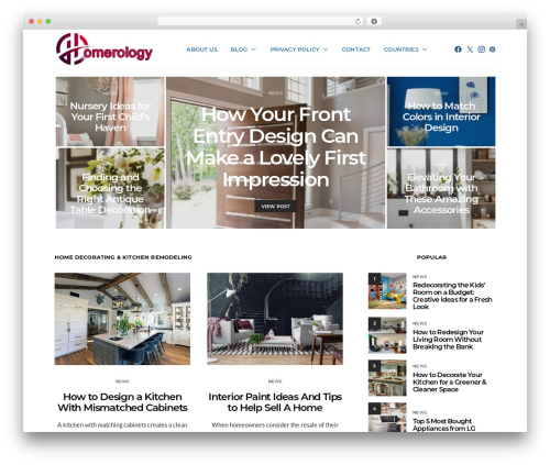 Content blocks vc WordPress plugin - homerology.com