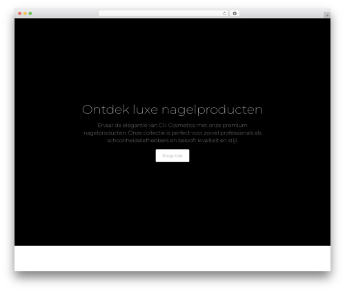 Tenweb builder WordPress plugin - cncosmetics.nl