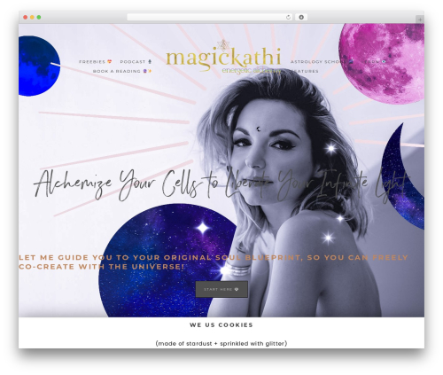 WordPress theme Genesis - magickathi.com