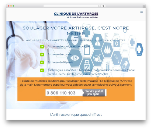 Builder counter WordPress plugin - arthrose-main.fr