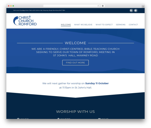 Tco email forms WordPress plugin - romford.church