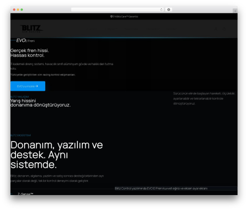 Blitz Static WP top WordPress theme - blitzsimracing.com
