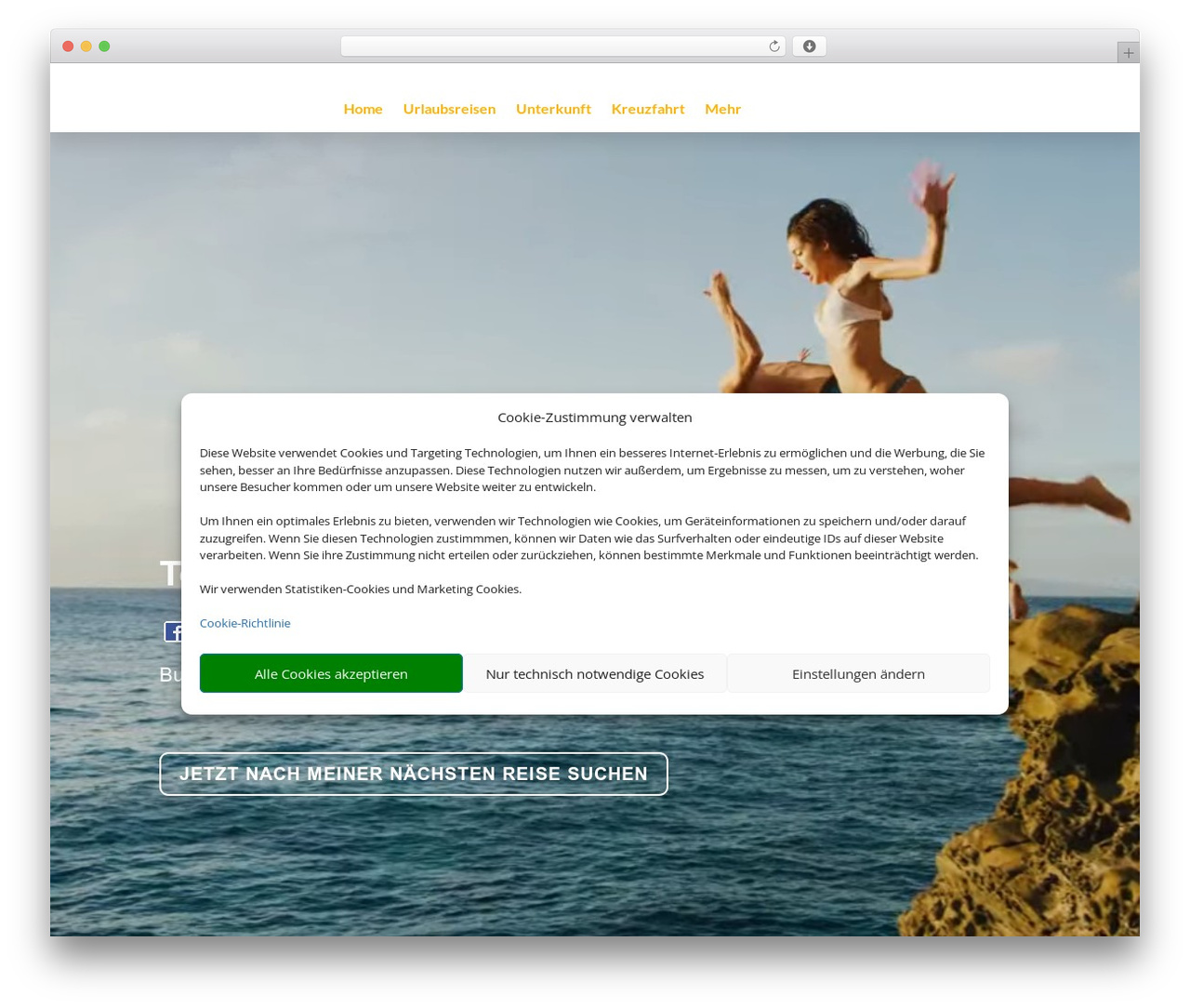 Divi WordPress theme - touristik-creativ.de