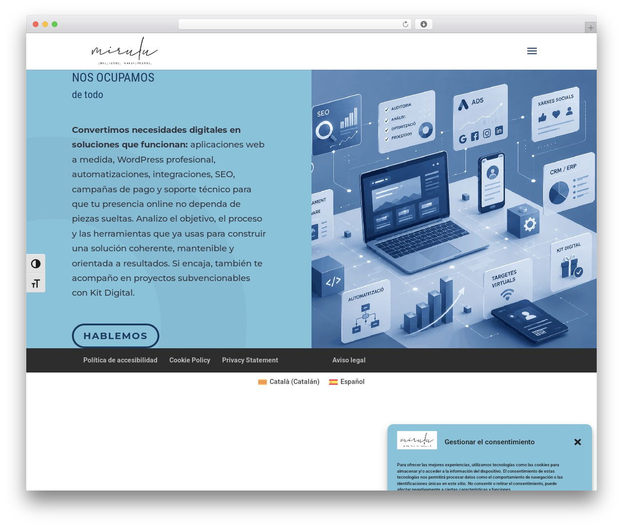 Divi WordPress theme - mirulu.com