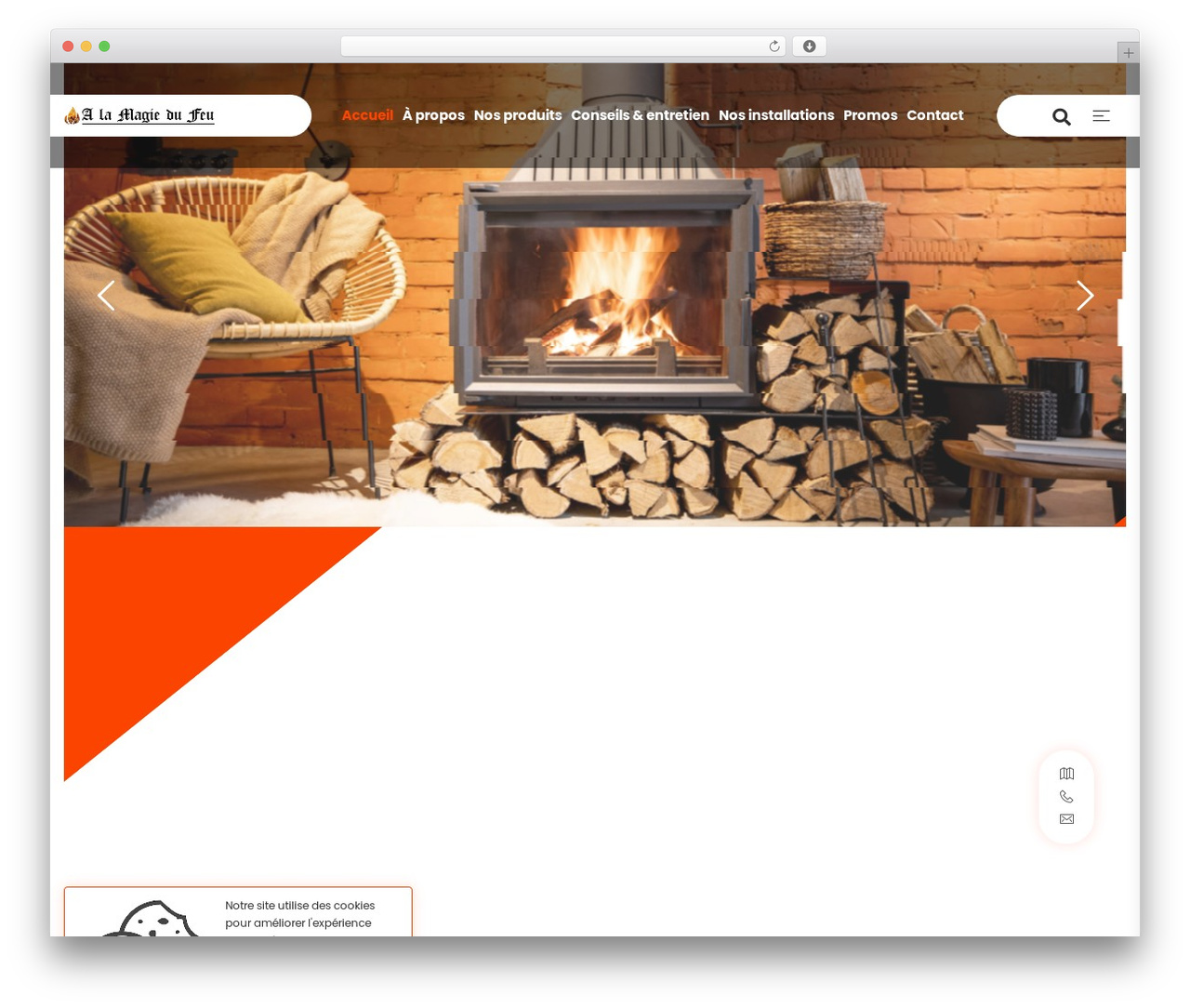 Draven premium WordPress theme - alamagiedufeu.be