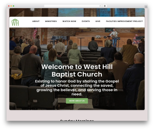 Float theme WordPress - westhillbaptist.com