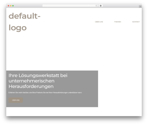 Team for elementor WordPress plugin - brospartners.ch