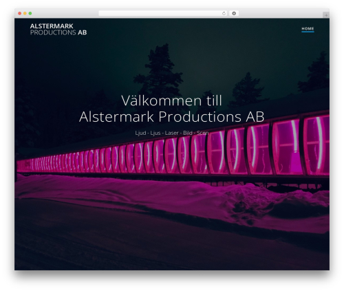 Highlight theme WordPress - alstermark.net