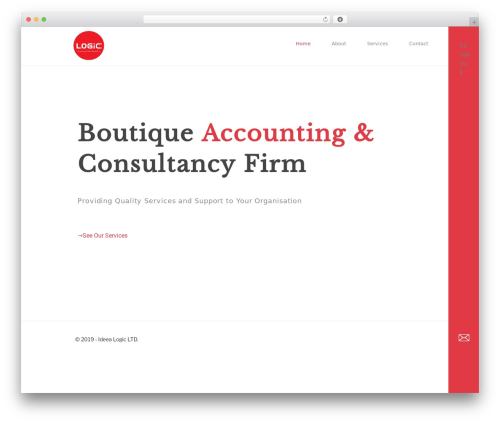 Logic Theme WordPress theme - logic.md Logic Theme WordPress theme - logic.md