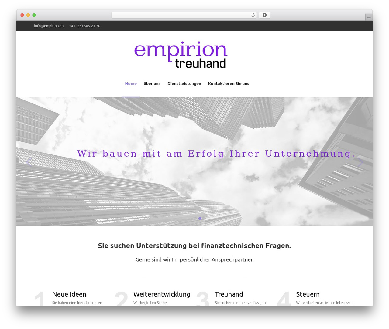 smartco WordPress theme - empirion.ch