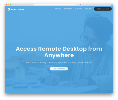 SoftEase WordPress theme - www.distantdesktop.com