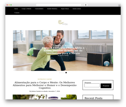 Theme WordPress Writee - mindflowonly.com