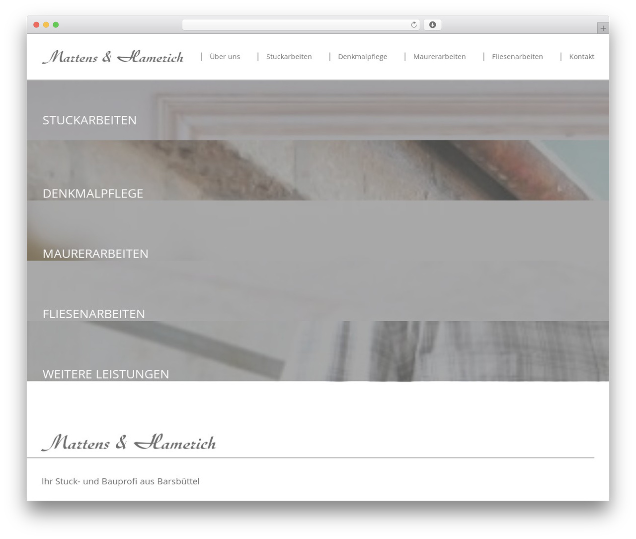 Web Labels Basic top WordPress theme - martens-hamerich.de