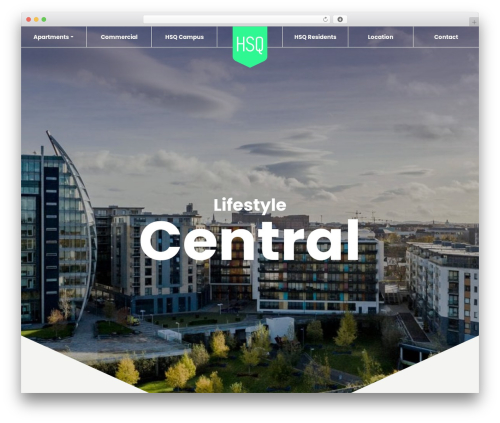 WordPress theme Cream Theme - hsq.ie
