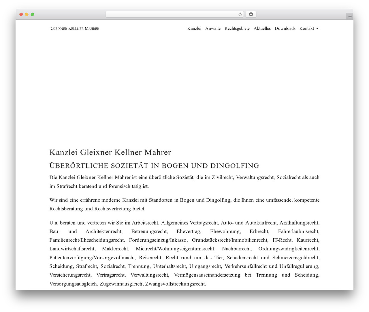 WordPress theme Divi - kanzlei-bogen.com