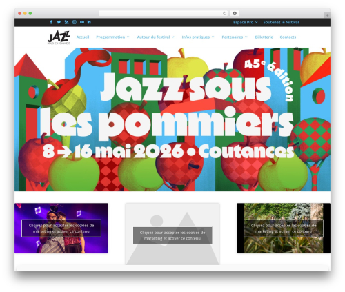 Divi custom type blog grid WordPress plugin - jazzsouslespommiers.com