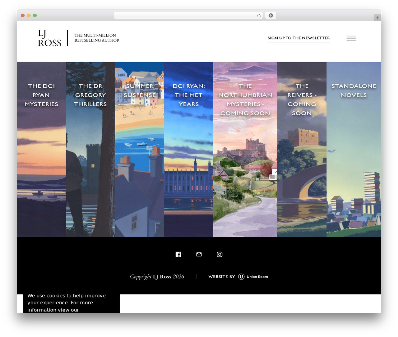 WordPress theme UR Framework - ljrossauthor.com