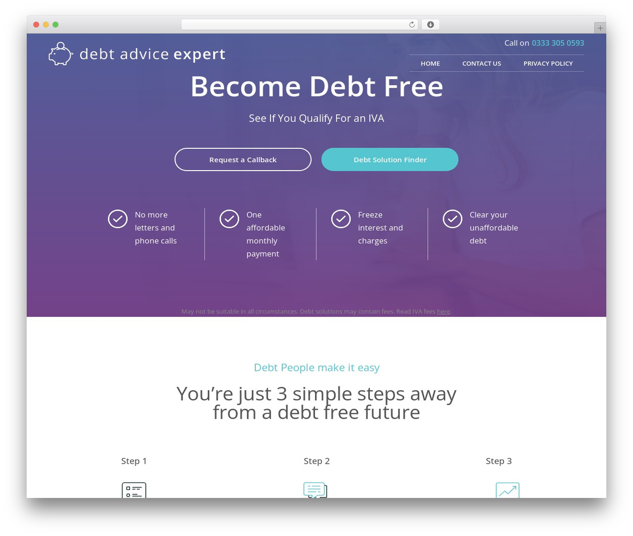 Debt Theme WordPress theme - debtadviceexpert.co.uk