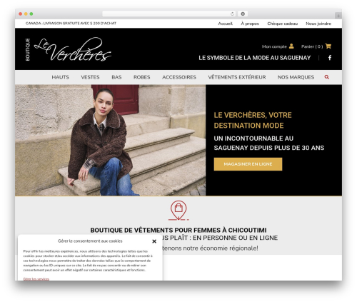 Dévicom WordPress theme - levercheres.com