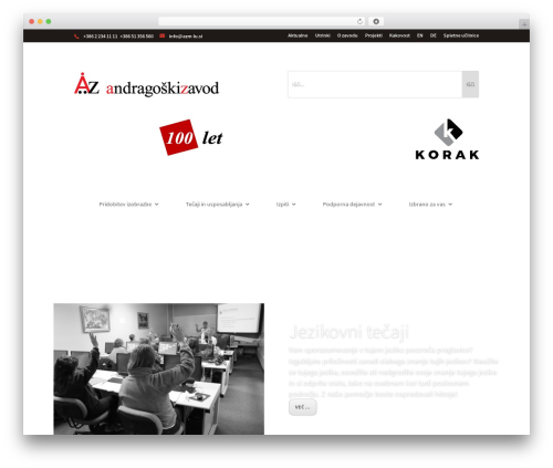 Arnes skip to content WordPress plugin - azm-lu.si
