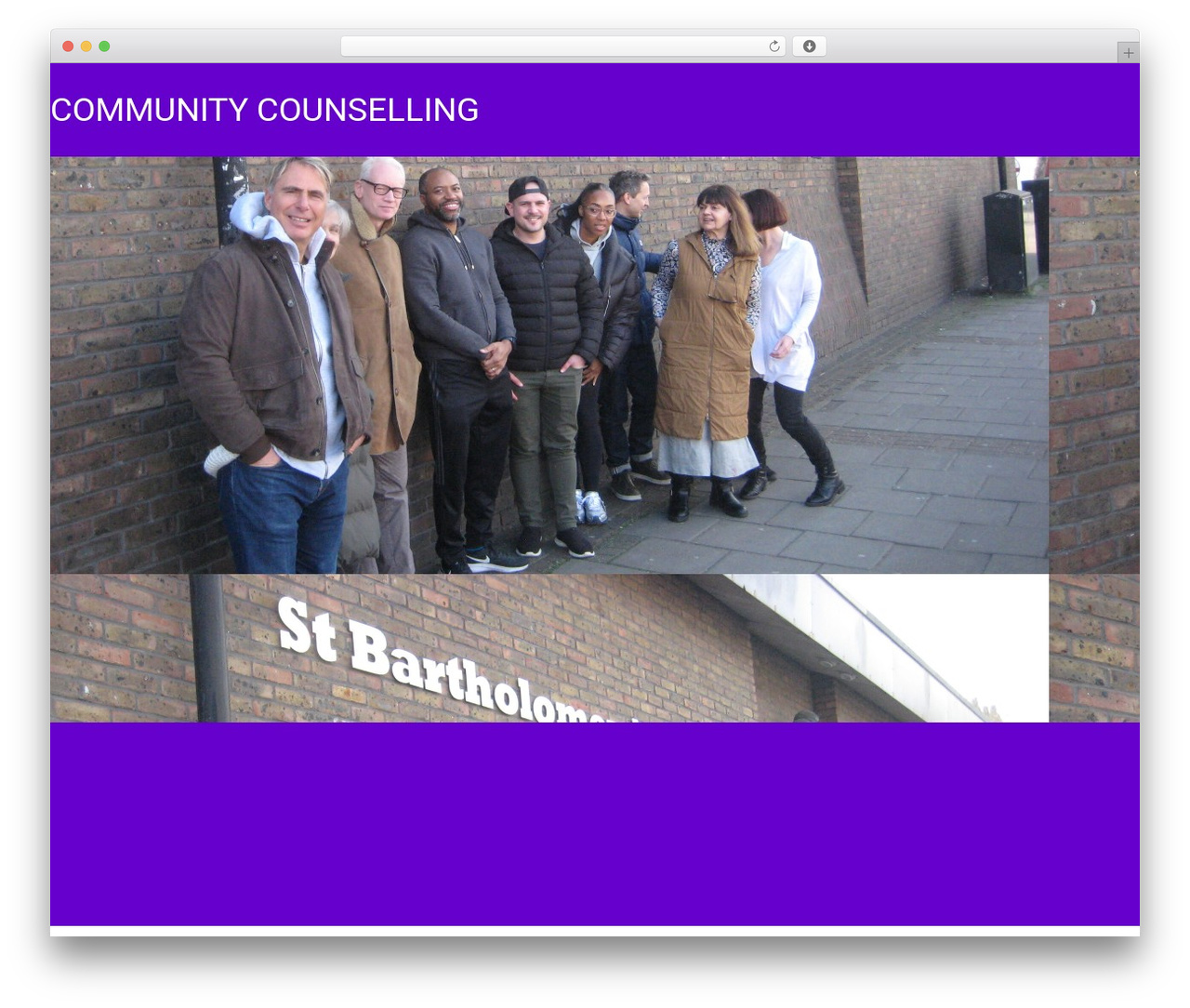 Hello Elementor WordPress theme - communitycounselling.org.uk