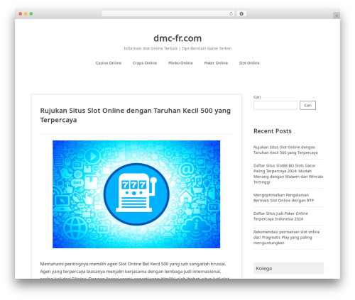 Noto Simple theme WordPress - dmc-fr.com