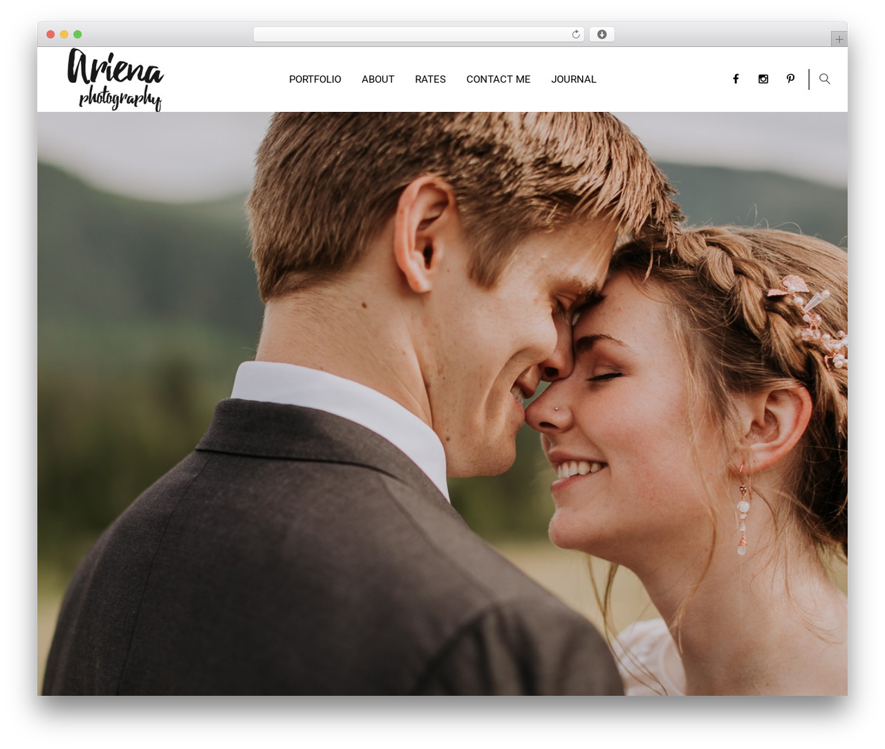 Theme WordPress JO Theme - arienaphoto.com