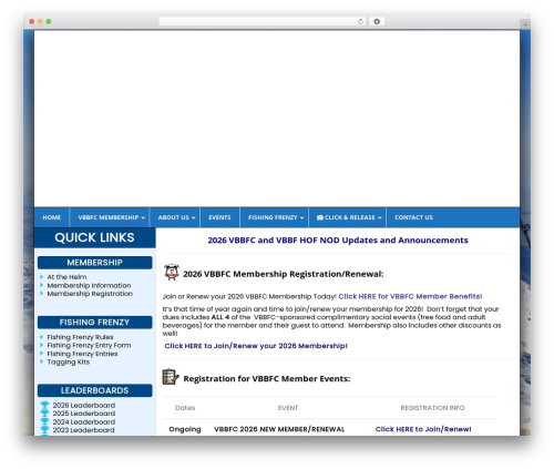 Toolset Starter WP theme - vbbfc.org
