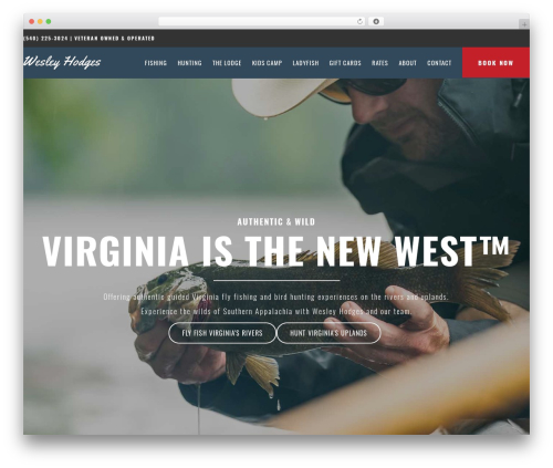 Woopack WordPress plugin - wesleyhodgesflyfishing.com