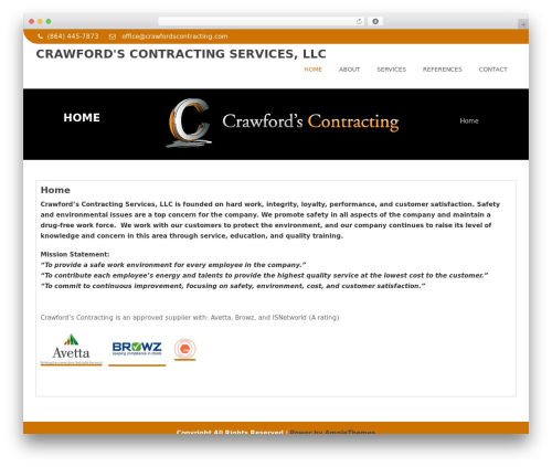 Theme WordPress Ample Construction - crawfordscontracting.com Theme WordPress Ample Construction - crawfordscontracting.com