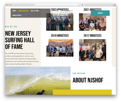 Fundor core WordPress plugin - njshof.com