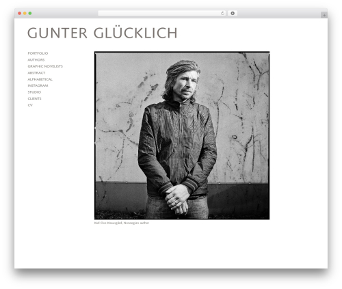 Toolbox WordPress theme design - guntergluecklich.com