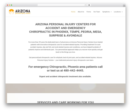 Vital WordPress theme - arizonapersonalinjurycenters.com