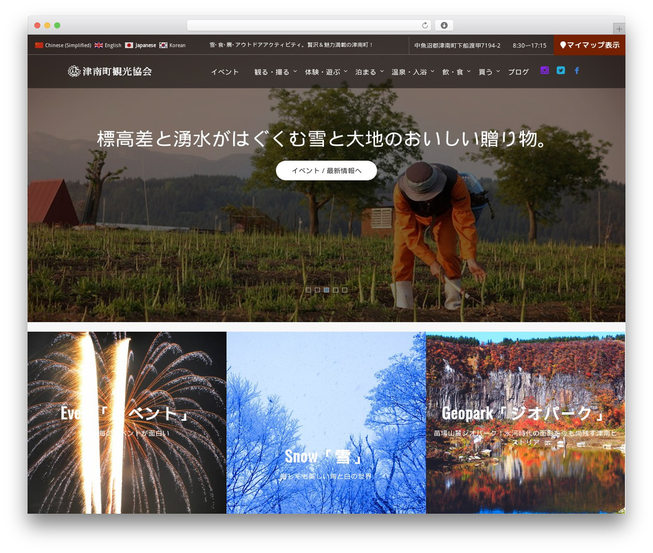 WP theme Emanon Premium child - tsunan.info