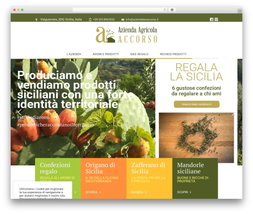 Agrofields WordPress theme - aziendabioaccorso.it
