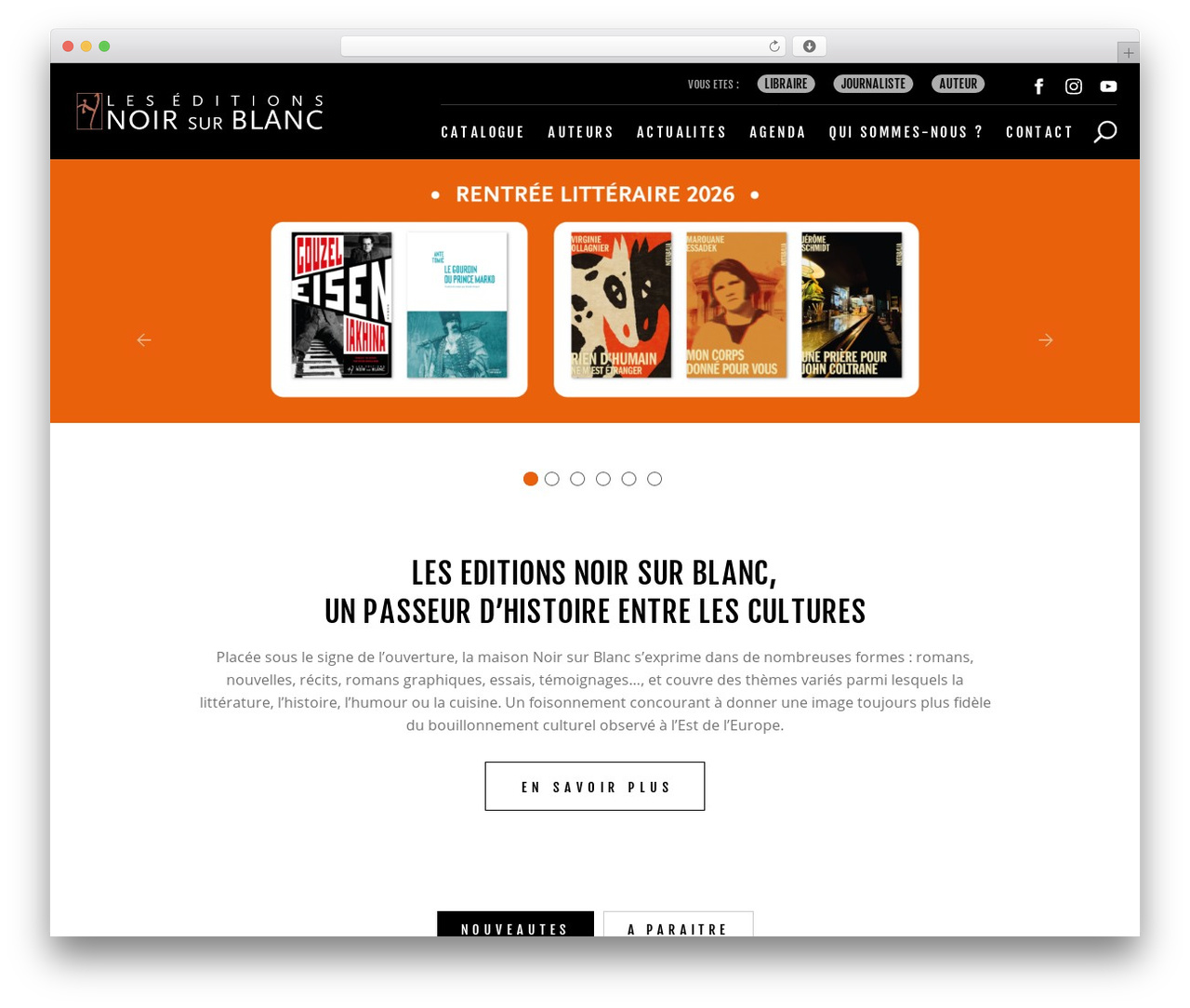 ChapterOne WordPress theme - leseditionsnoirsurblanc.fr ChapterOne WordPress theme - leseditionsnoirsurblanc.fr