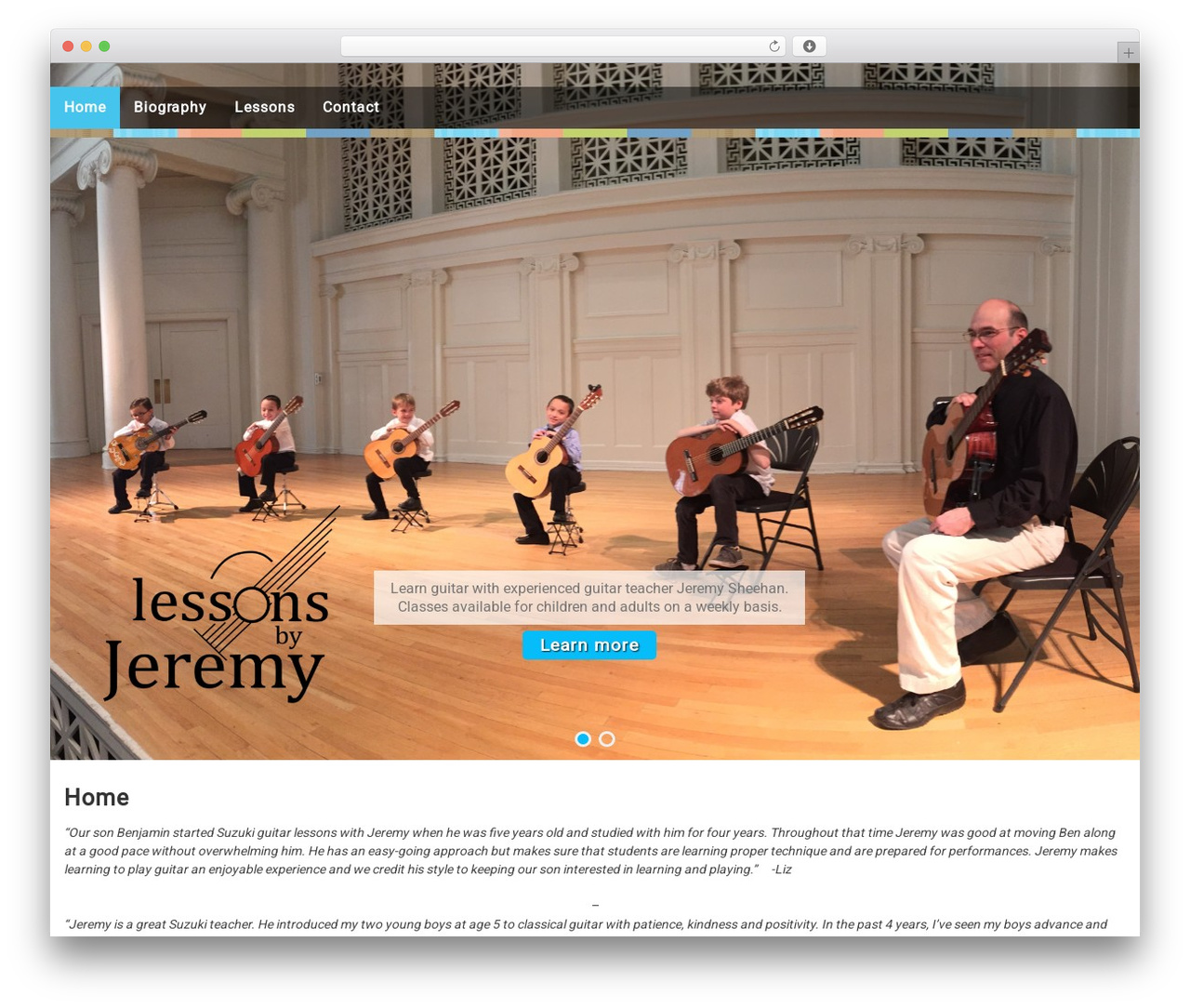 The WP WordPress theme - guitarlessonsbyjeremy.com The WP WordPress theme - guitarlessonsbyjeremy.com