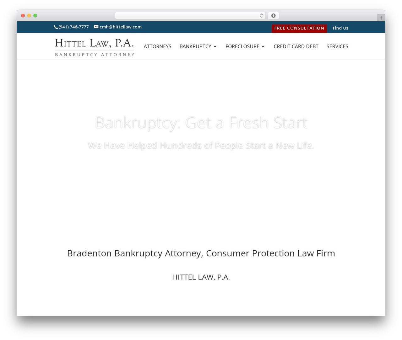 Theme WordPress Blank Divi Child Theme - hittellaw.com
